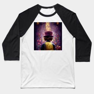 Willy Wonka and his Chocolate Factory Baseball T-Shirt